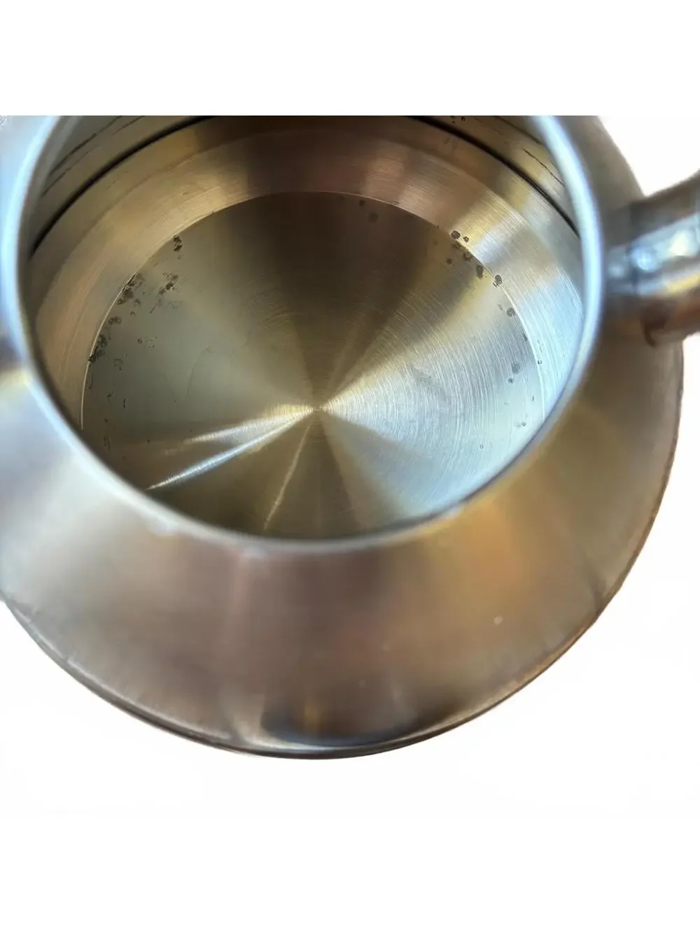 Polder 2.6-Quart Stainless Steel Whistling Tea Kettle – Induction Ready, Retro